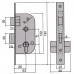 Ucem lock 5134-hl / 35