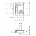 Fechadura Fac S 90 Ouro Direita