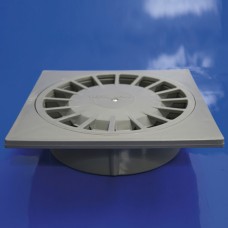 Pia de sifão de PVC T-88 15x15 75-50