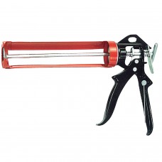 Arma de silicone vermelho / preto
