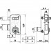Lynx Lock 5056-ap / 70 esquerda