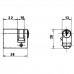 Cilindro Oval Lynx 1/2 Latão 0580/27 mm.