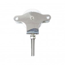 Hanger polia inoxidável Wolfpack 40 mm. / Roldana metal Parafuso