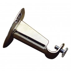 Chrome barra de suporte 12 mm.Ø Frente Redondo