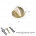 stopper Wolfpack porta de aço inoxidável Parafuso bronzeado
