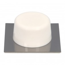batente da porta Wolfpack Adesivo Branco
