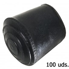 ponteira de borracha cónico de 12 mm. Saco 100 Unidades