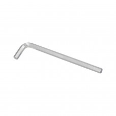 Llave Allen Larga Acero Cromo Vanadio Profesional 4,0 mm.