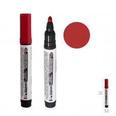 Marcador permanente profissional vermelho