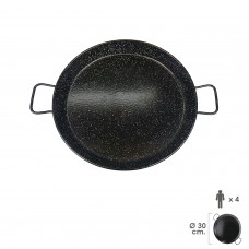 Panela de Paella Valenciana esmaltada 4 pessoas / 30 cm