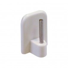 Gancho adesivo 23,5x17 mm. Para suporte de metal