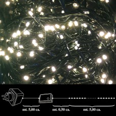 Luzes de Natal 100 Leds luz morna Interior / Exterior IP44