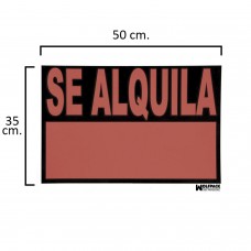 Pôster para alugar 50x35 cm.