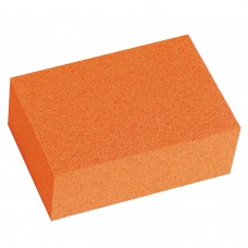 Taco profissional de espuma laranja 160x110x50mm.