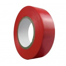 Fita isolante 20 m. x 19 mm Vermelho Uso doméstico