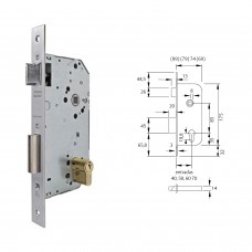 Tesa lock 2030-hl / 60