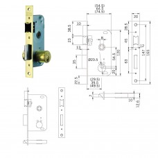 Tesa 2000 hl / 50 bloqueio