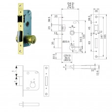 Cadeado Tesa 2001-hl / 40